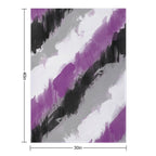 Ace Watercolor Pride Durable Throw Blanket