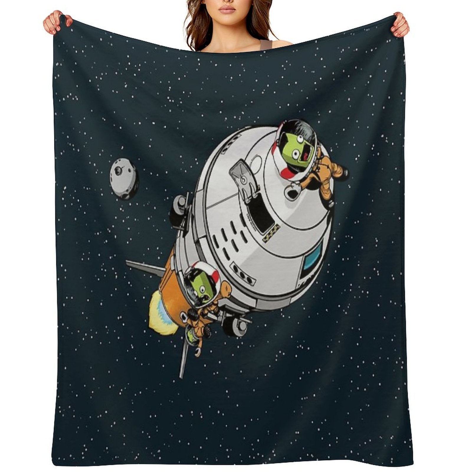 Jebbin' Plush Throw Blanket