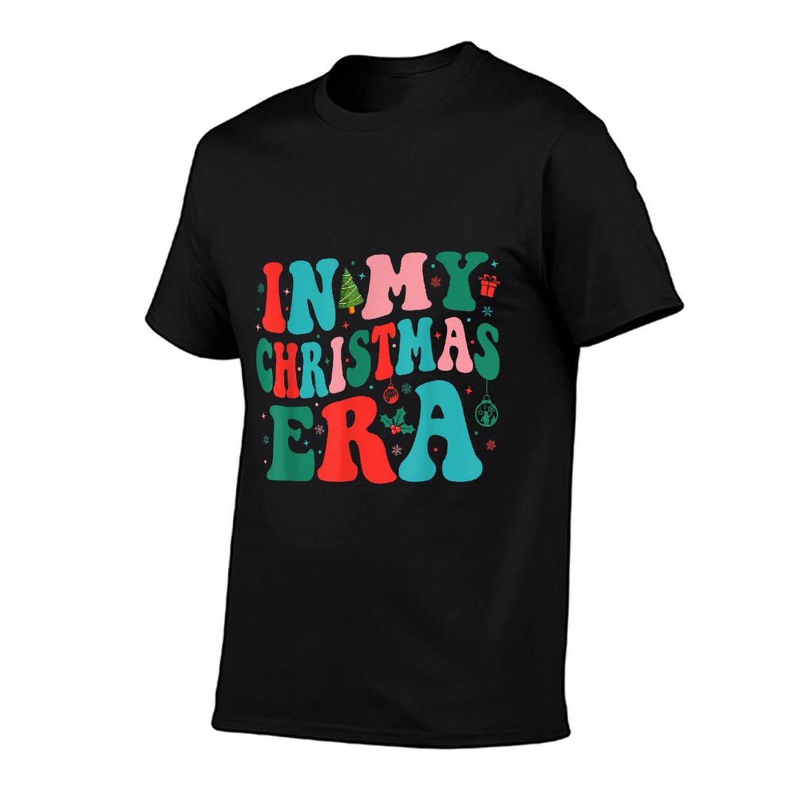 In My Christmas Era Cute Groovy Christmas Holiday Xmas  Easy-care T-Shirt