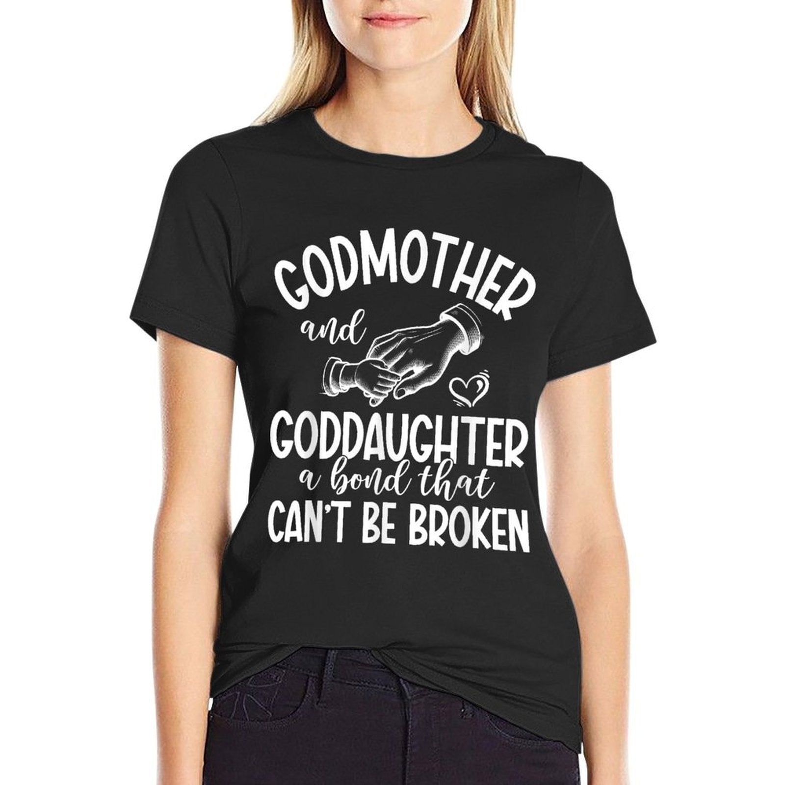 Godmother And Goddaughter From Godmother To Goddaughter  Polyester Blend T-Shirt