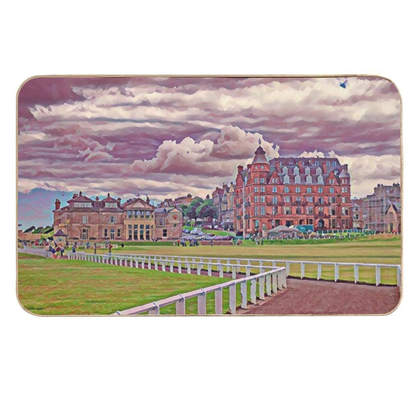 St Andrews Golf Course - The Scottish Open  Dirt-Trapping Bath Mat