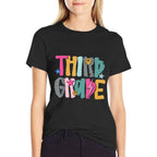 Third Grade Happy First Day Of School Funny Back To School  Soft T-Shirt