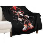 Shadow The Hedgehog Compact Throw Blanket
