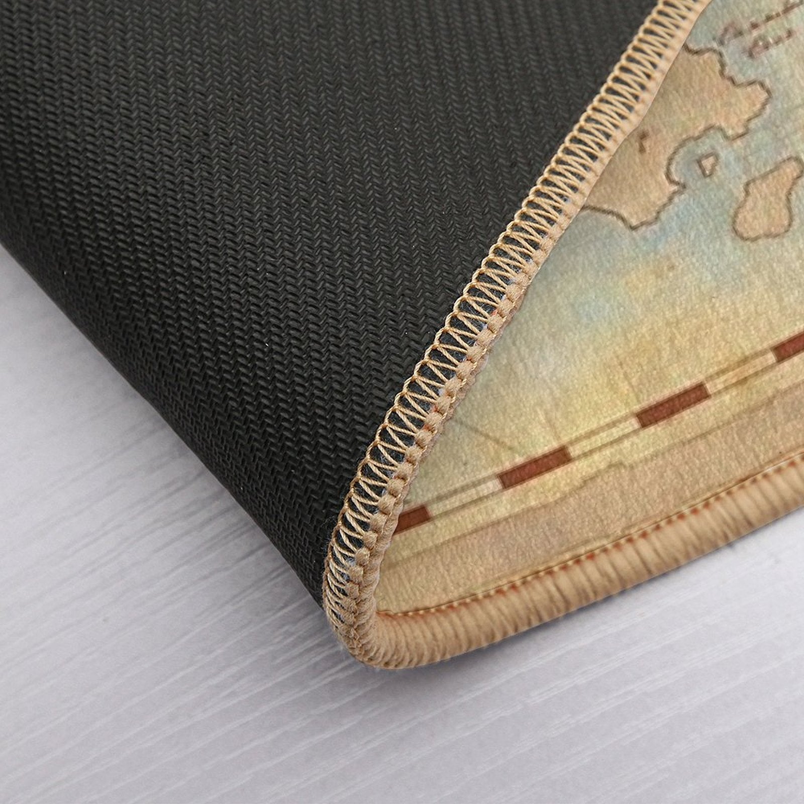 Map of Neverland  Easy To Clean Bath Mat