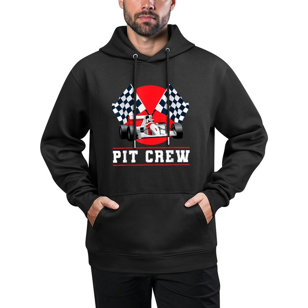 Halloween Pit Crew Costume Race Track All-Day Comfort Hoodie