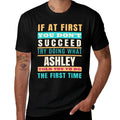 ASHLEY Personalized Name ASHLEY First Name  Moisture-wicking T-Shirt