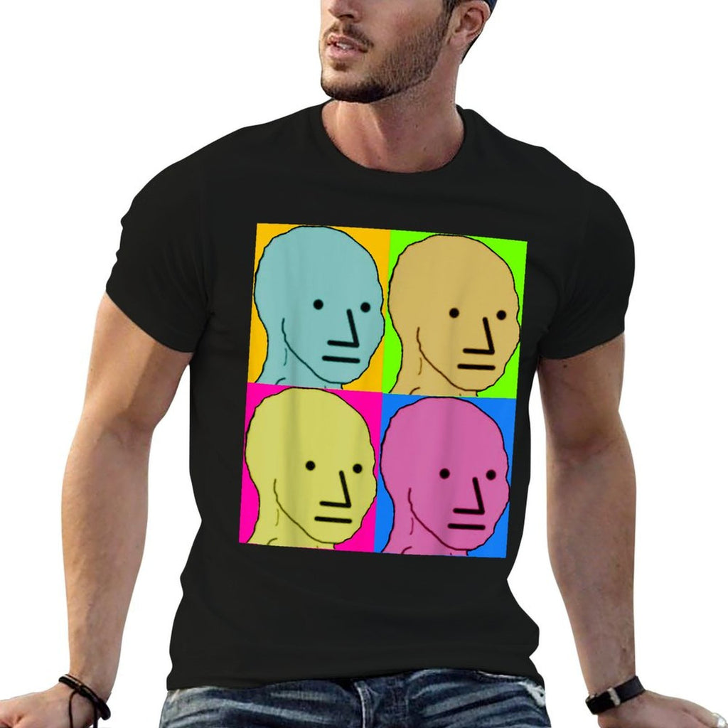 NPC Meme, Wojak Pop Art  Classic T-Shirt