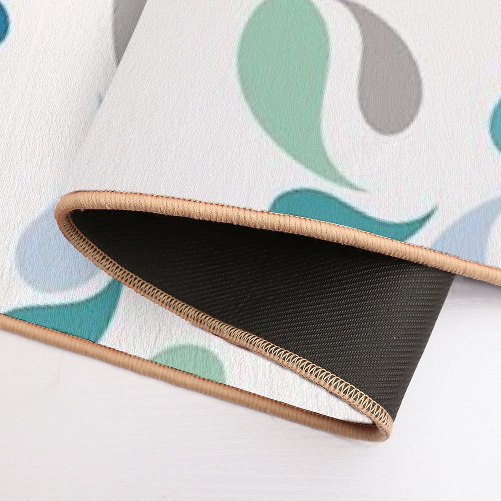 Abstract Apostrophes  Non-Slip Bath Mat