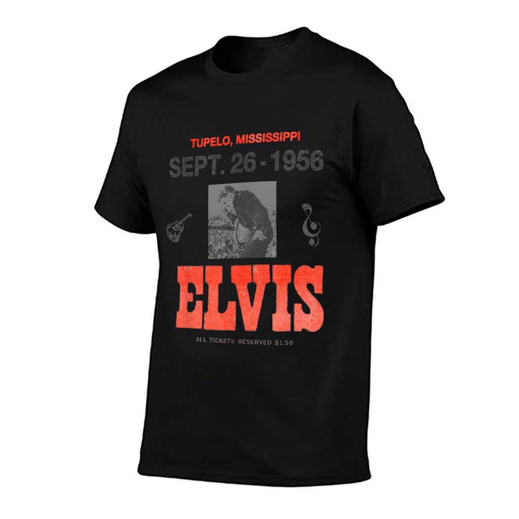 Elvis Presley Official 1956 Mississippi Concert  Durable T-Shirt