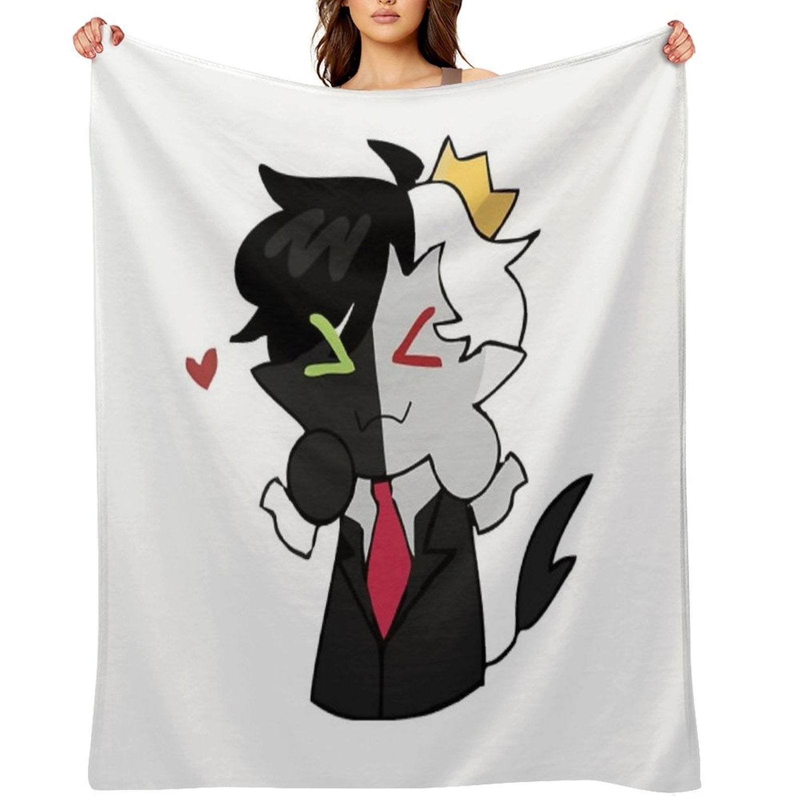 Ranboo Machine-washable Throw Blanket