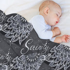 Serenity Mandela All-season Throw Blanket
