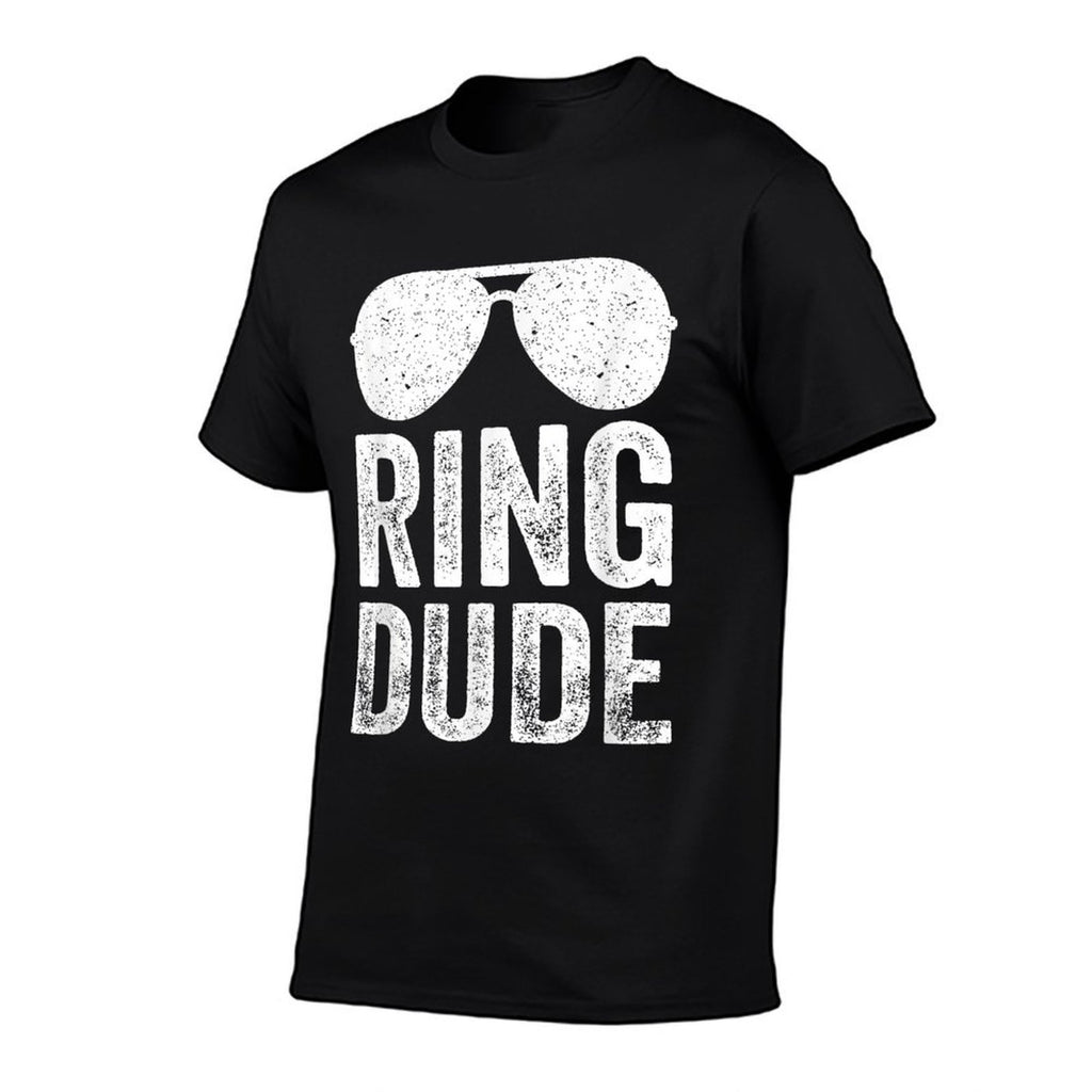 Cute Boys Ring Dude Bearer Funny Wedding  Moisture-wicking T-Shirt