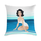 Suddenly Liz Soft Style Accent Throw Pillow