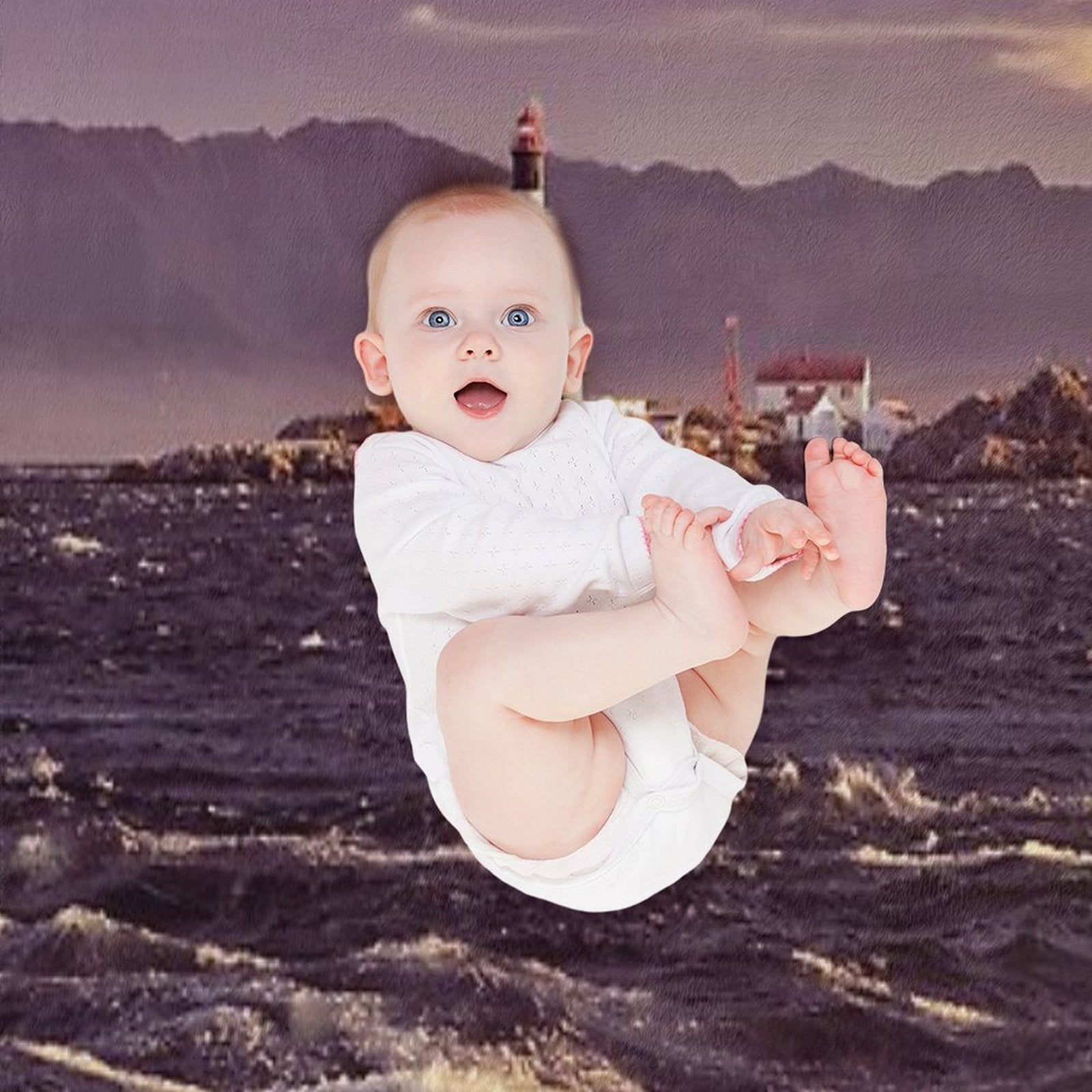 Race Rocks Lighthouse Beautiful Dramatic Sunset Scenery Vancouver Island Art Print Anti-pilling Throw Blanket