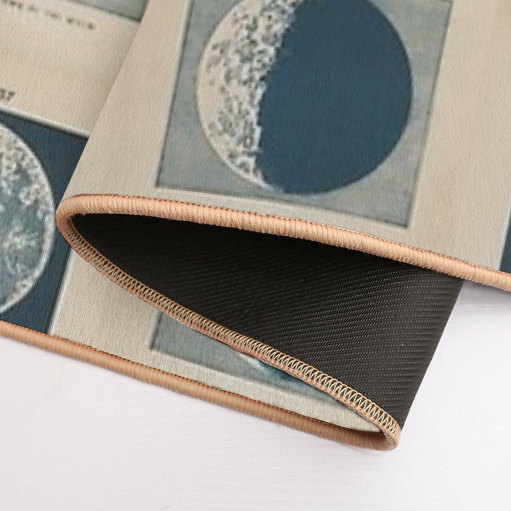 Full And Crescent Moon  Dirt-Trapping Bath Mat