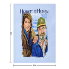 Highway to Heaven Machine-washable Throw Blanket