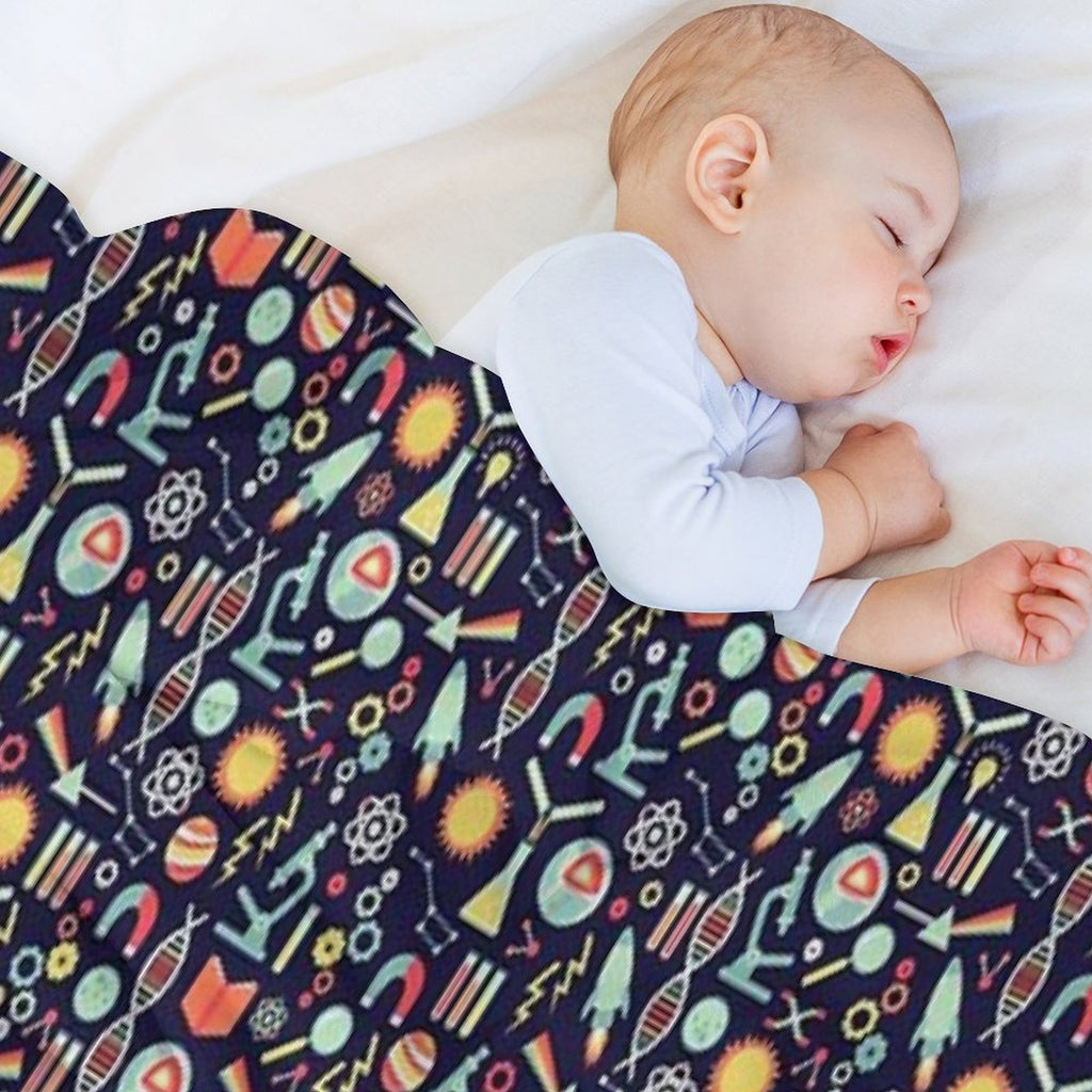 Science Studies Durable Throw Blanket