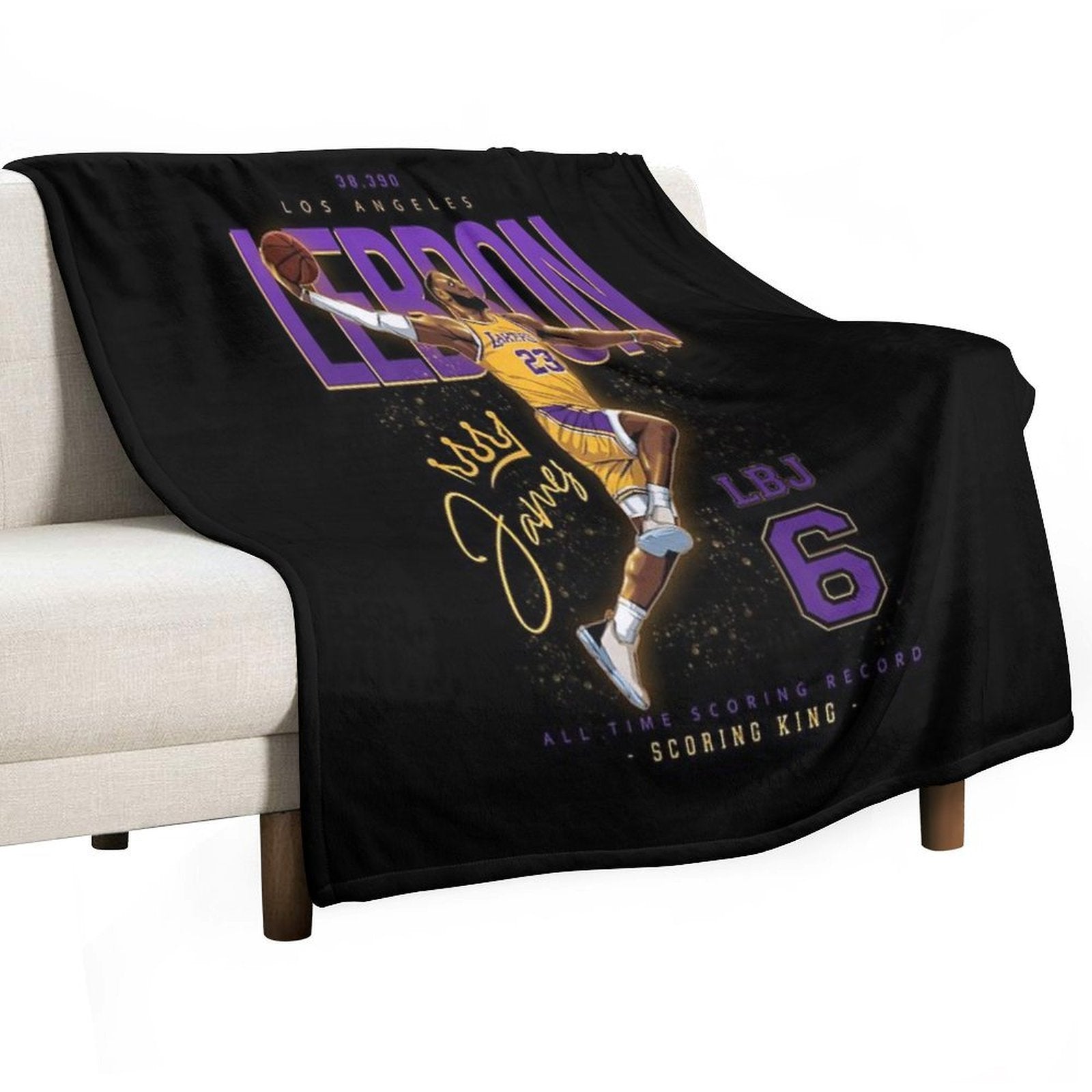Lebron James Comfort Throw Blanket