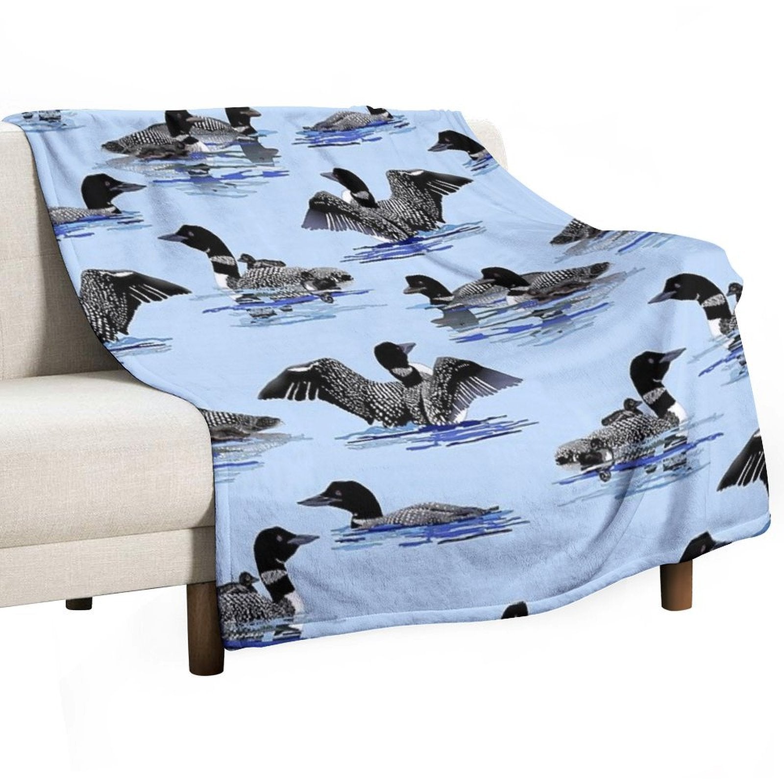 Lots of Loons Shrink-resistant Throw Blanket