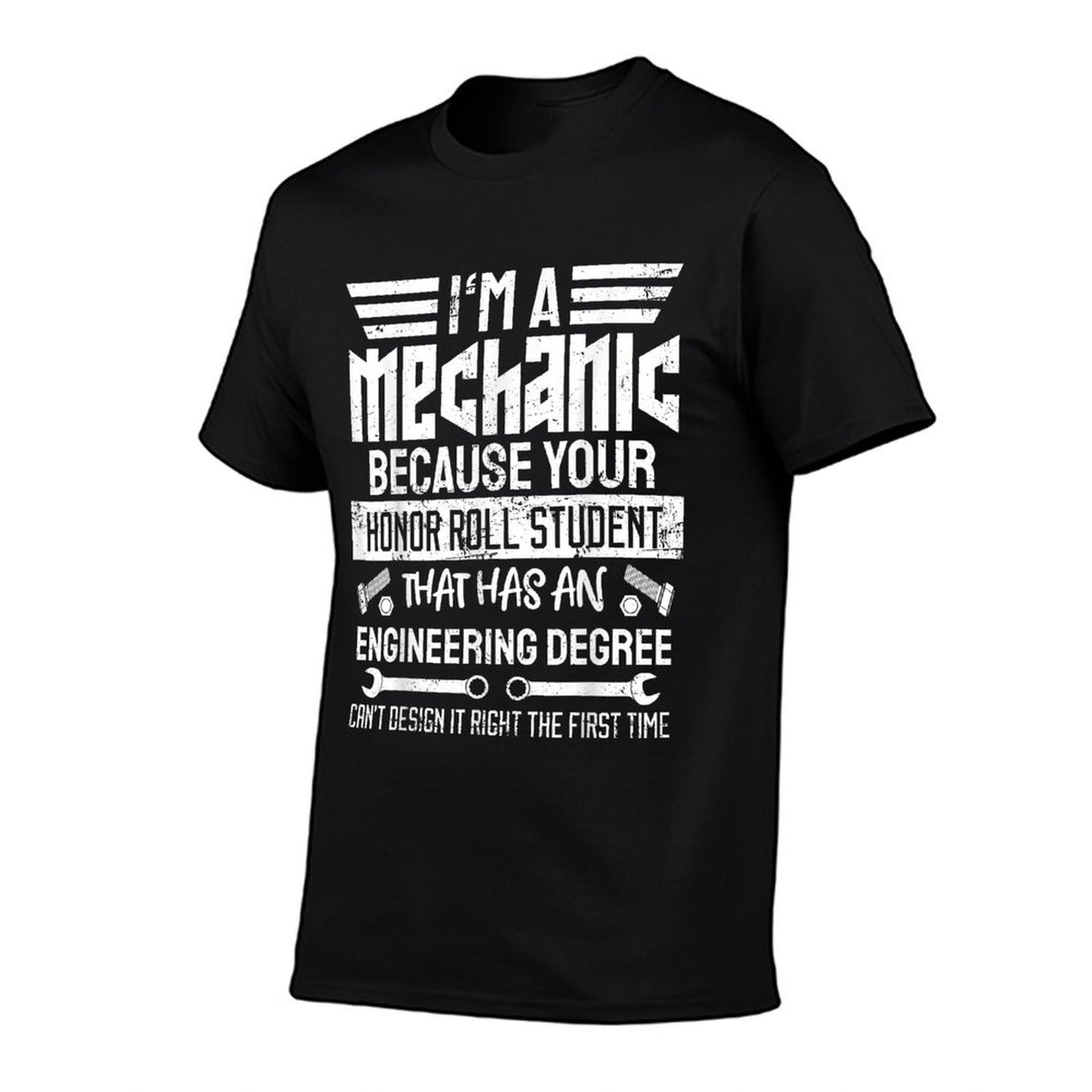 Mechanic Car Guy Mechanics DIY Handyman Garage Repair Shop  Wrinkle-resistant T-Shirt