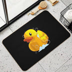 Rubber Duck Gift Toddlers Duckling  Odorless Bath Mat
