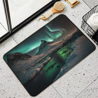 Aurora Borealis  Non-Slip Bath Mat