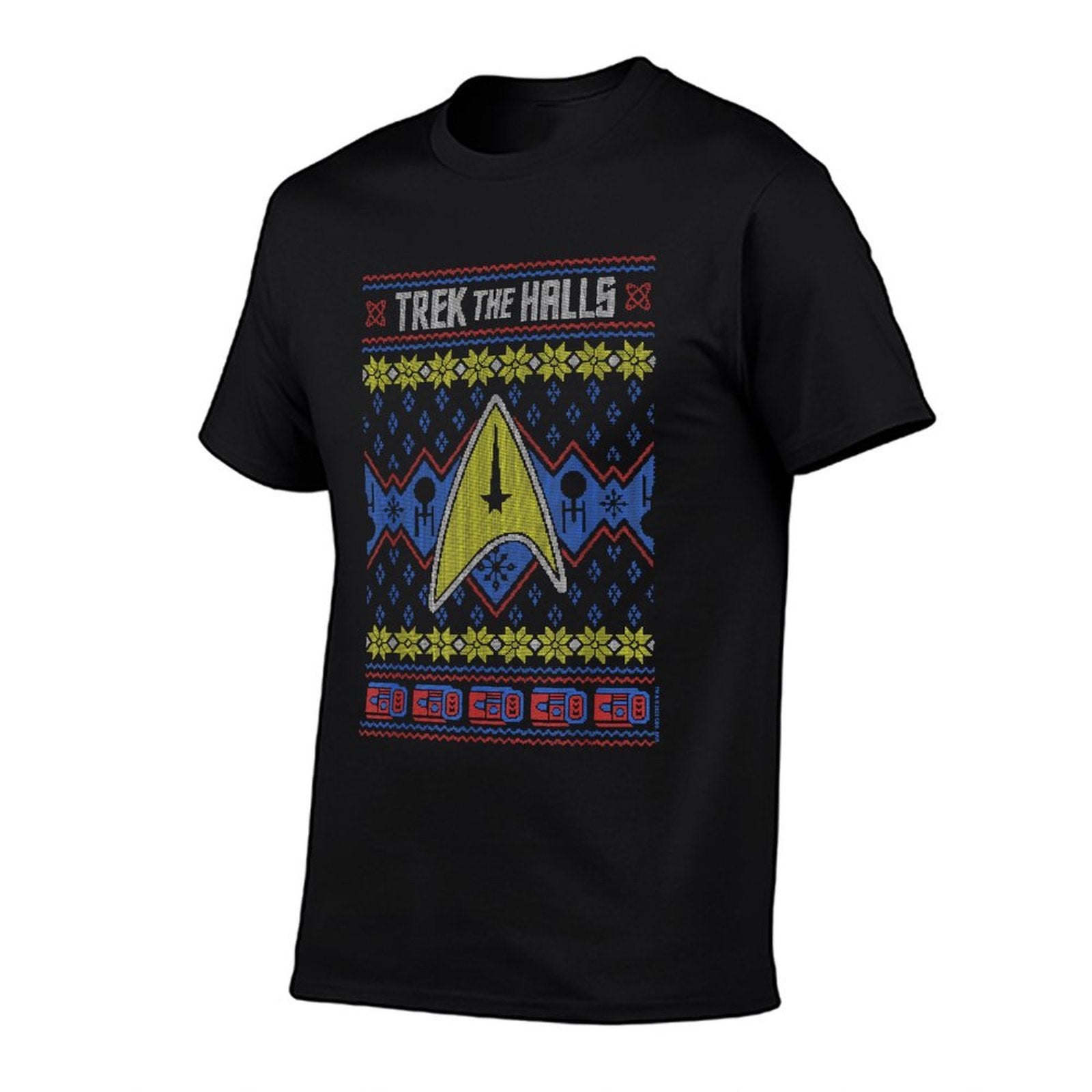 Star Trek Trek The Halls Ugly Christmas  Versatile T-Shirt