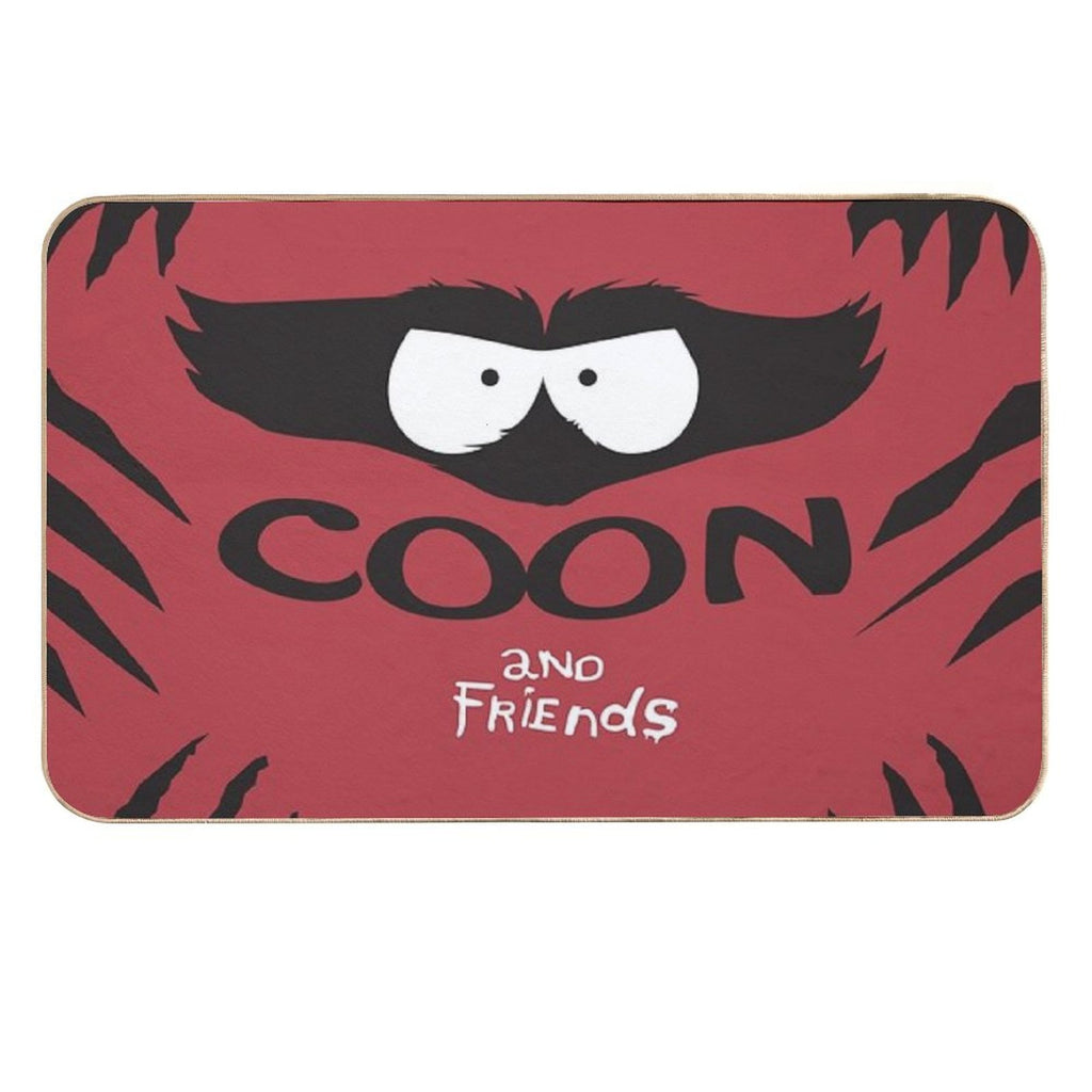 Coon And Friends  Toxin-Free Bath Mat