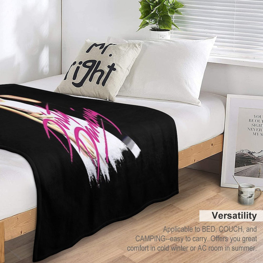 Romance Dancing Dirty Machine-washable Throw Blanket