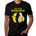 Kids Banana Funny Costume Lets Go Bananas Cute Boys Girls  Heathered Texture T-Shirt