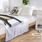 Belted Galloway Cattle Quick-dry Throw Blanket