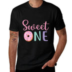 One of The Sweet One First Birthday Matching Family Donut  Soft T-Shirt