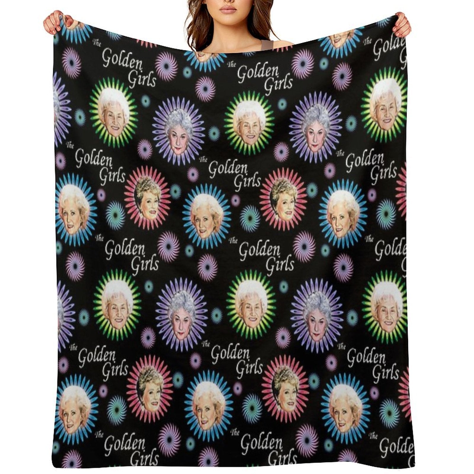 Golden Girls Versatility Throw Blanket