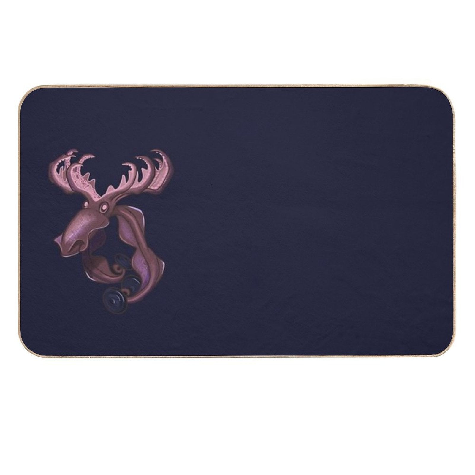 The Moosecless  Fade-Resistant Bath Mat