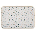 Colourful Polka Dots  Fade-Resistant Bath Mat