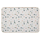 Colourful Polka Dots  Fade-Resistant Bath Mat
