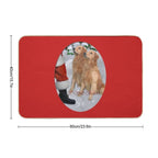 Golden Retriever Christmas Gifts  Odorless Bath Mat