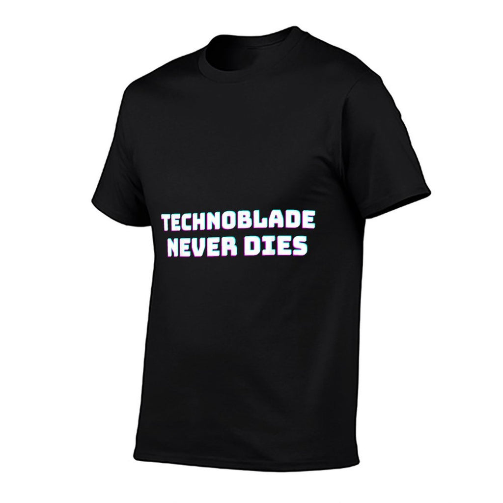 Technoblade Never Dies Funny Meme  Oversized Silhouette T-Shirt