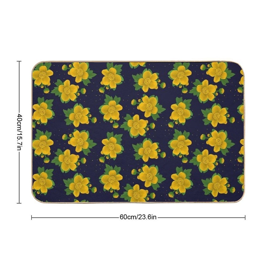 Buttercup Bae  Dirt-Trapping Bath Mat