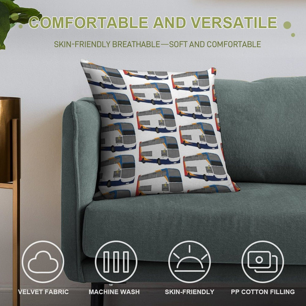 Stagecoach 'beachball' E400 Soft Shrink-Resistant Throw Pillow