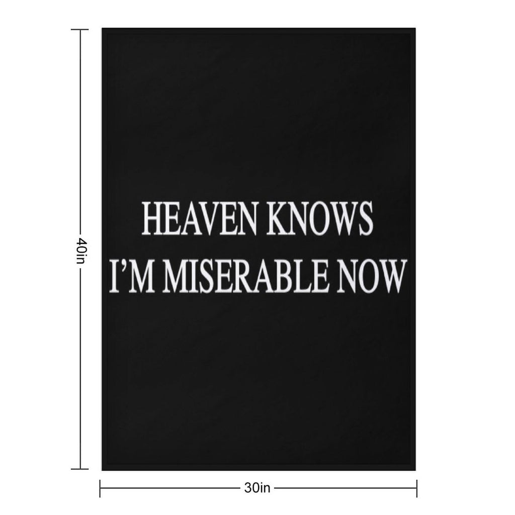 The Smiths Wrinkle-free Throw Blanket