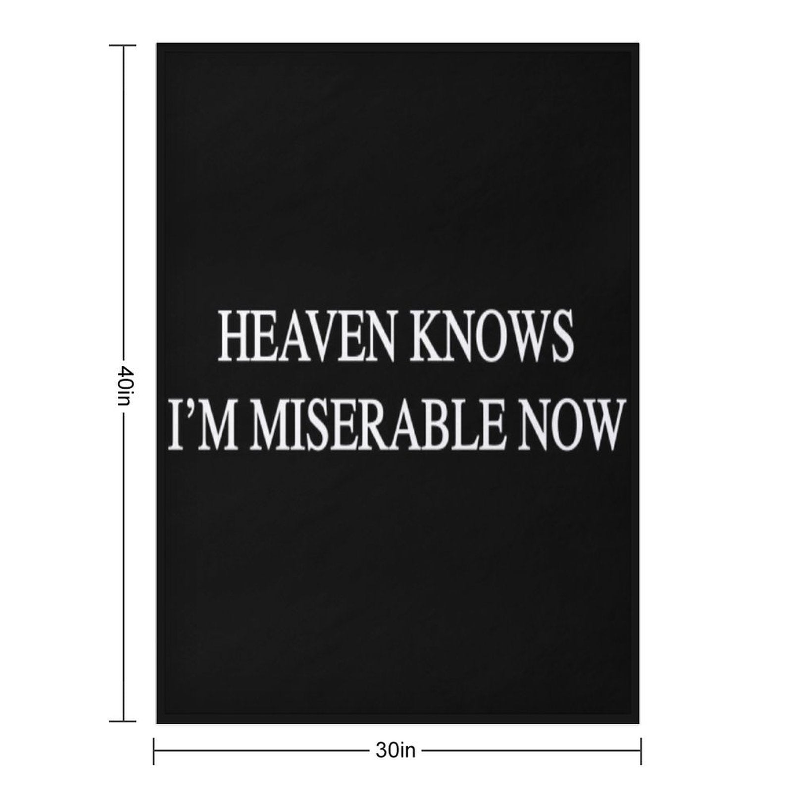 The Smiths Wrinkle-free Throw Blanket