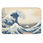 The Great Wave Off Kanagawa (High Resolution), Hokusai  Pet-Safe Bath Mat