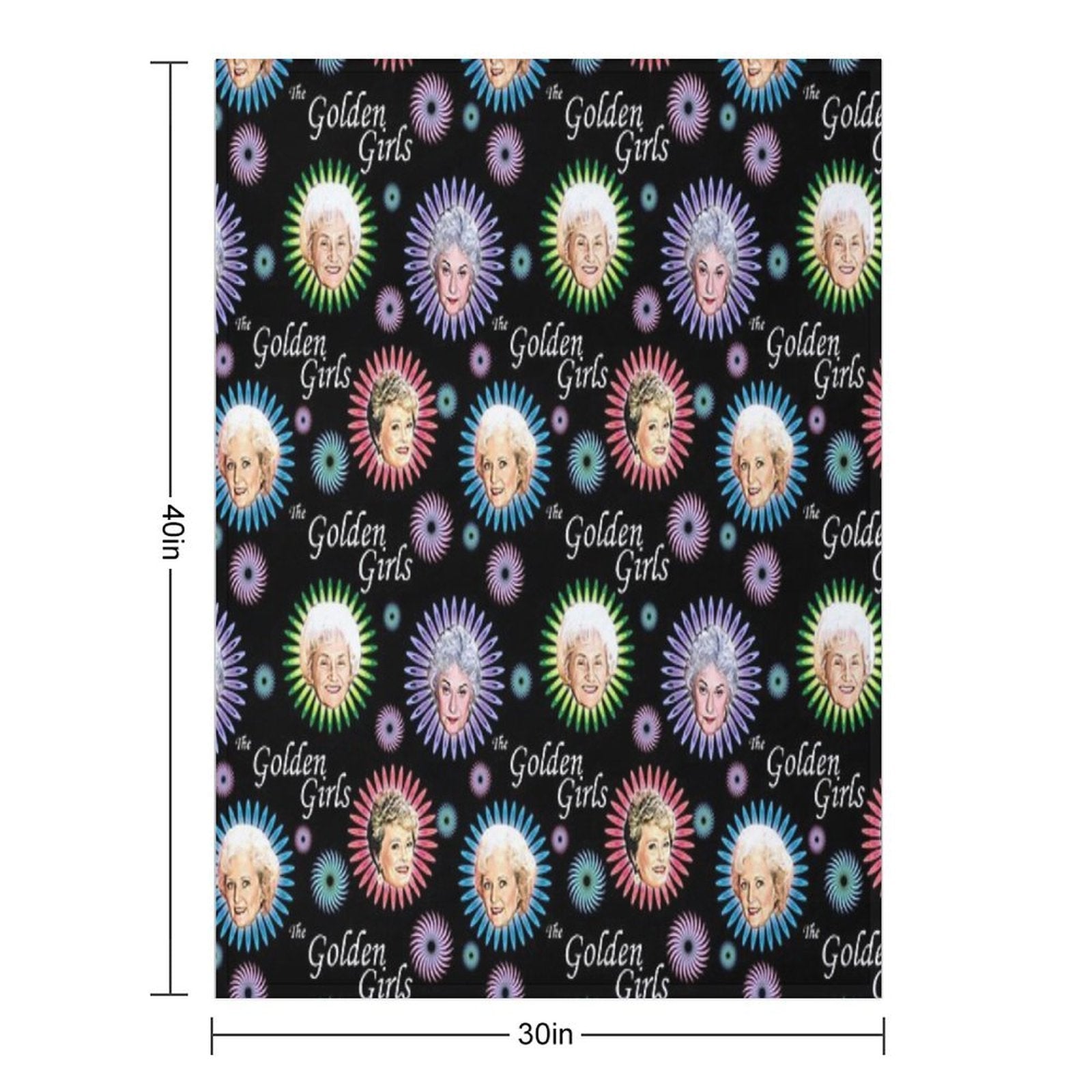 Golden Girls Versatility Throw Blanket