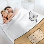 I'm OK Funny Bandages Adorable Cartoon First Aid Kit It Will Be Ok All-season Throw Blanket