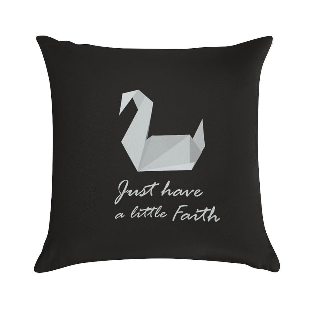 Just Have A Little Faith - Prison Break Soft Short Plush Fabric Throw Pillow