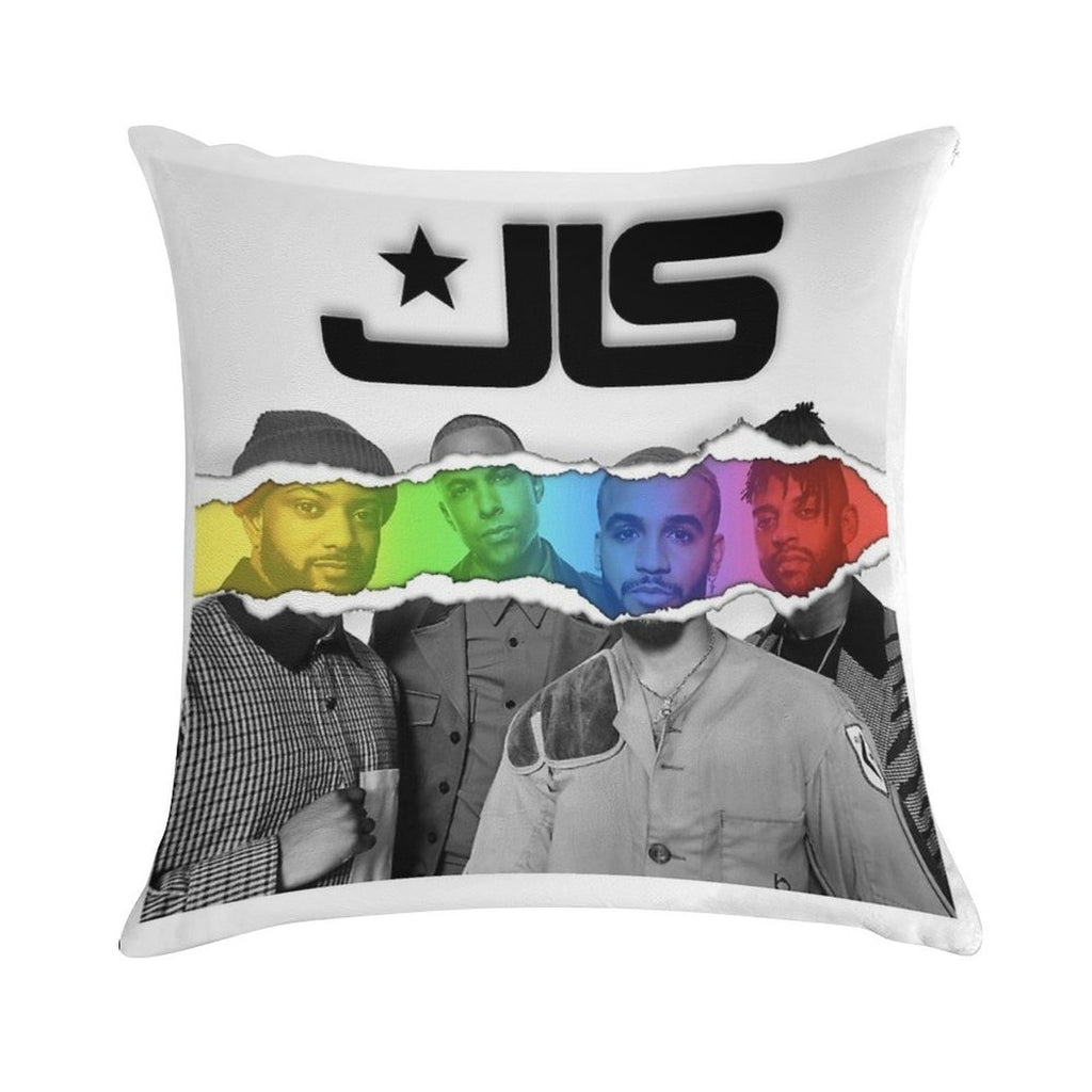 JLS ARE BACK Soft Skin-Friendly Throw Pillow