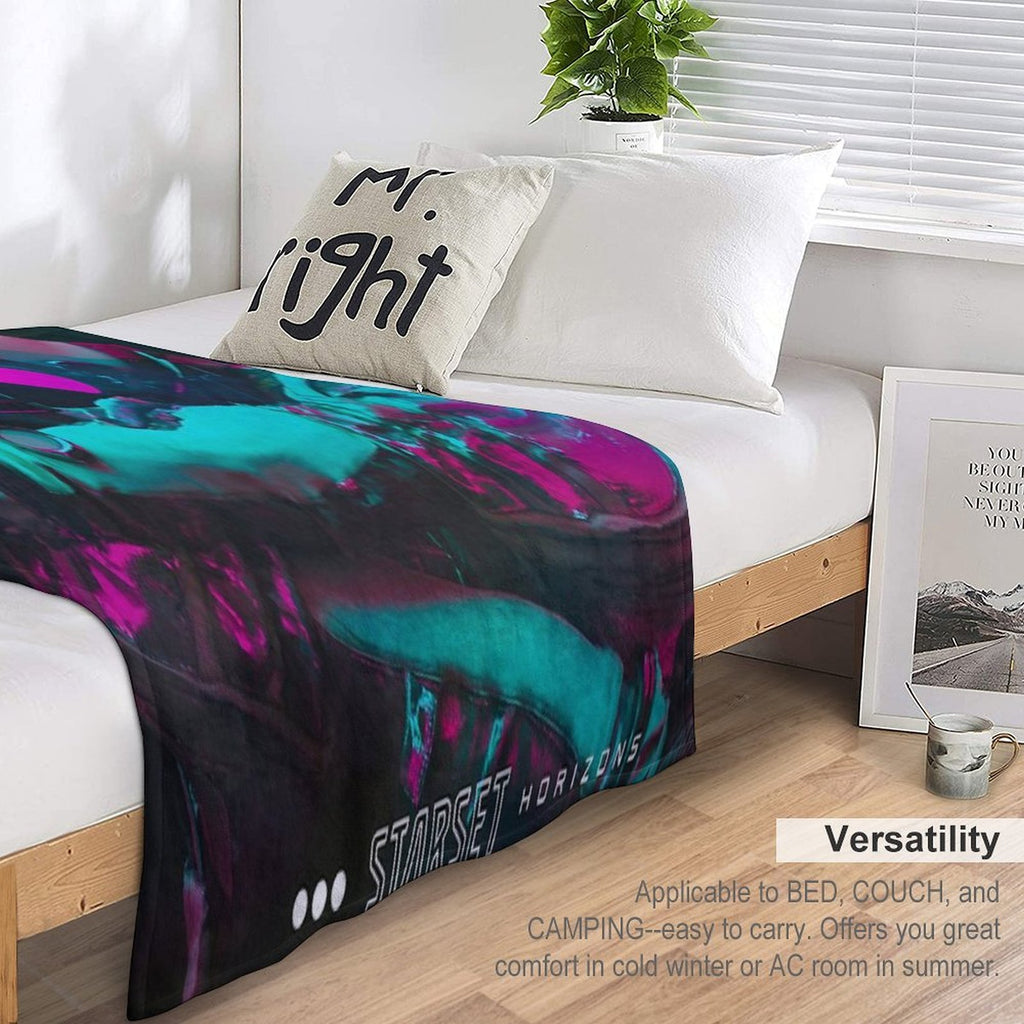 Starset Horizons Travel-friendly Throw Blanket