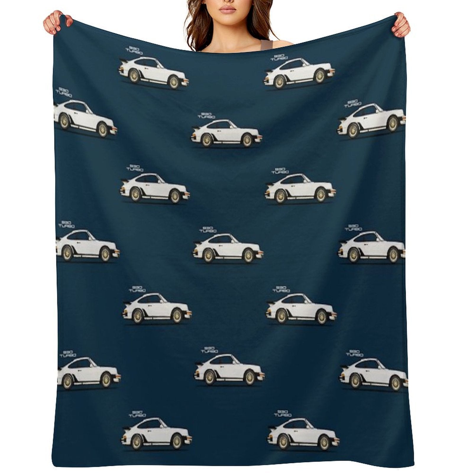 The 930 Turbo Compact Throw Blanket