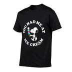 Peanuts - Snoopy You Had Me At Ice Cream  Summer-ready Fabric T-Shirt
